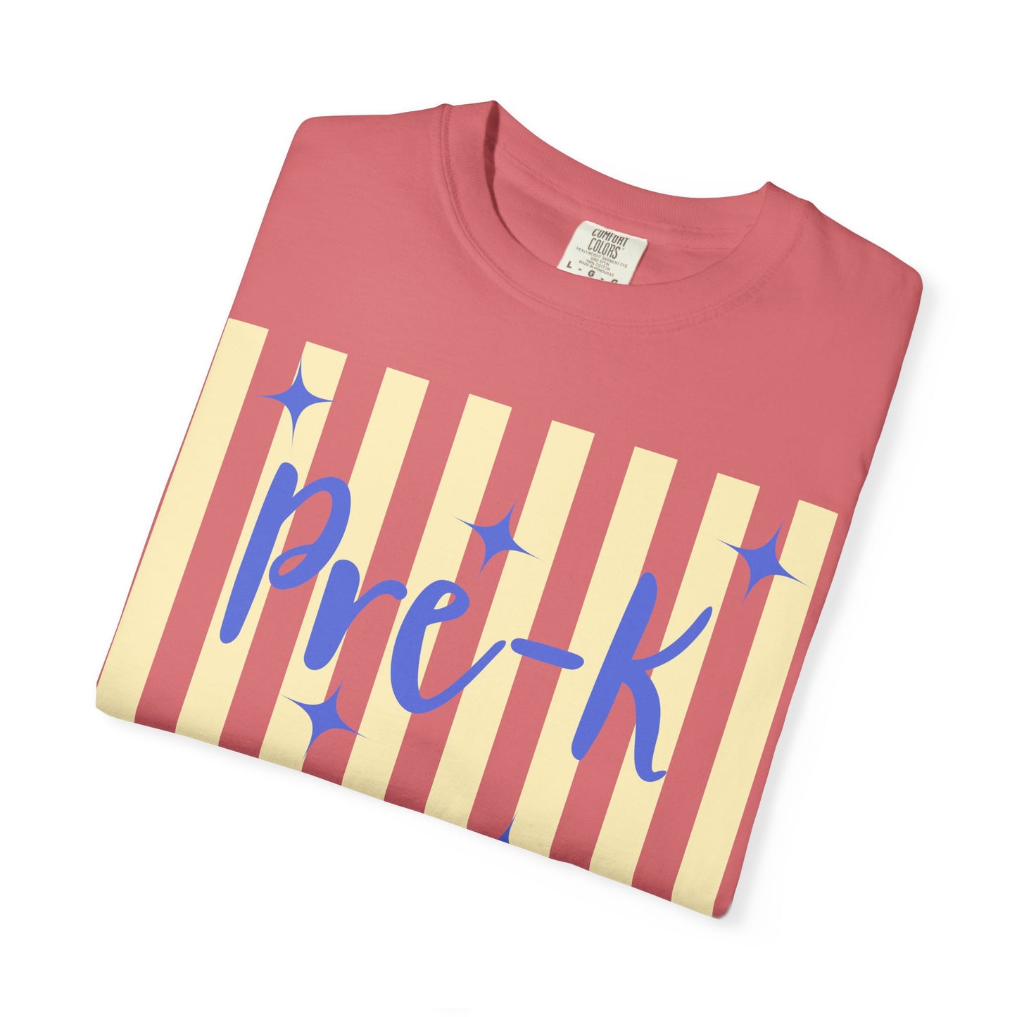 Personalized Pre-K Teacher Shirt | Custom Pre-K Teacher Comfort Colors T-Shirt