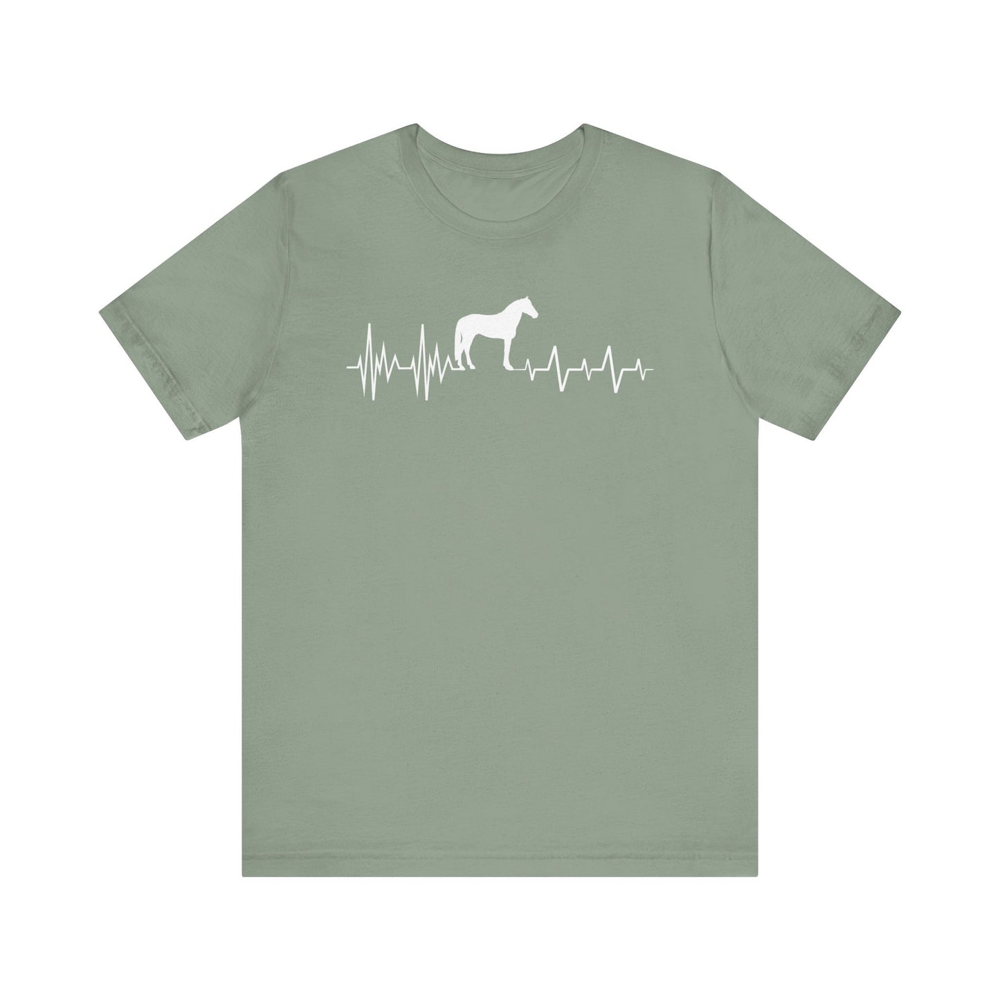 Regulated by Horses: Heartbeat Tee | Adult Shortsleeve