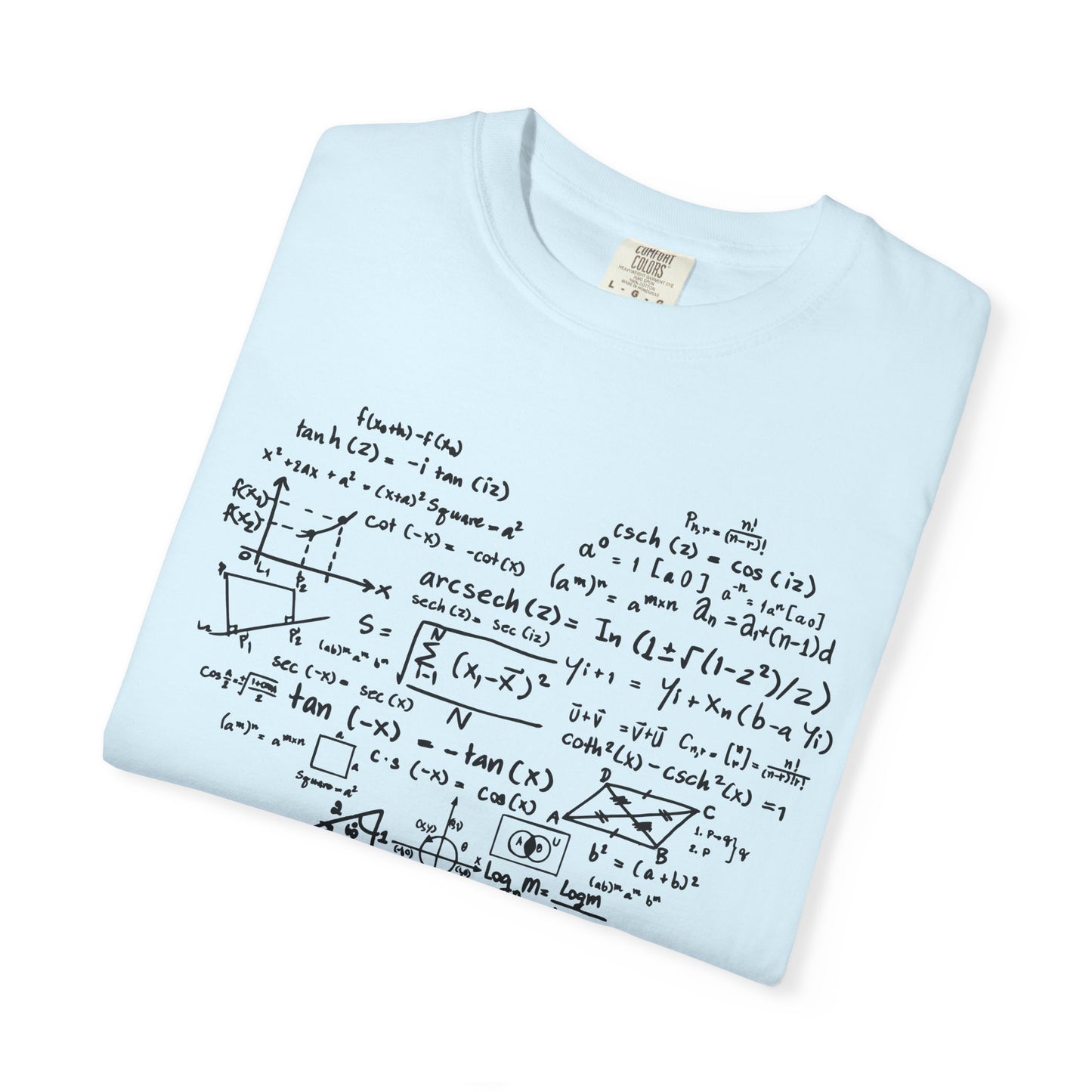 Math Formula Comfort Colors® T-Shirt | Math Lover Shirt