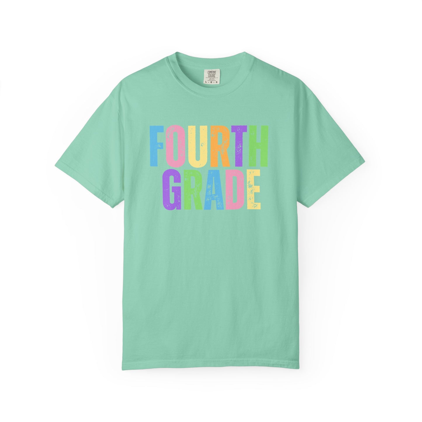 Fourth Grade Comfort Colors® T-Shirt | Grade Level Teacher Shirt