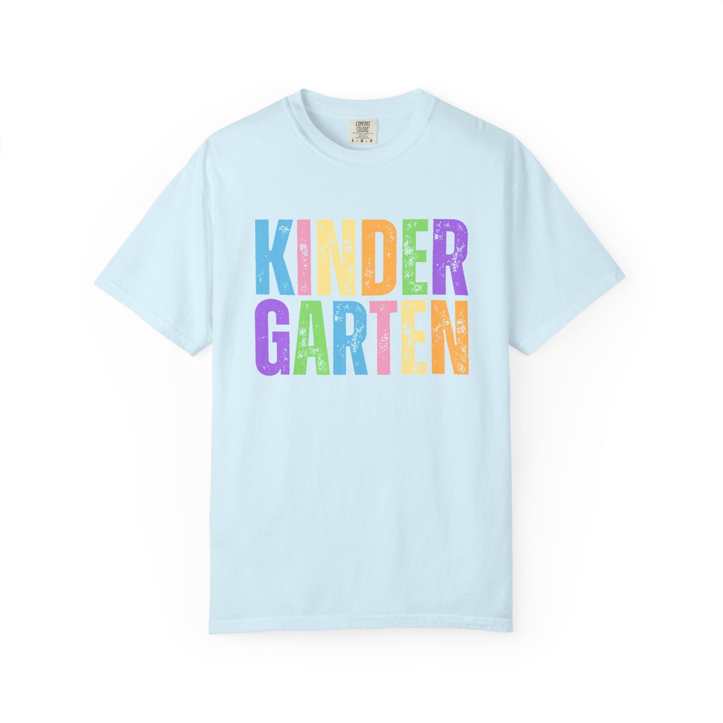 Kindergarten Comfort Colors® T-Shirt | Grade Level Teacher Shirt