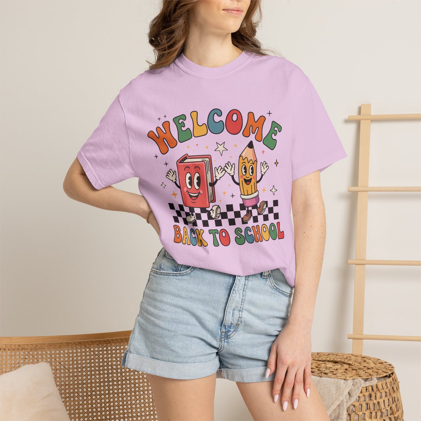 Retro Welcome Back to School Comfort Colors® T-Shirt