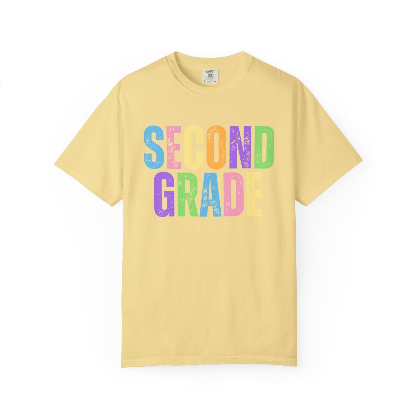 Second Grade  Comfort Colors® T-Shirt | Grade Level Teacher Shirt