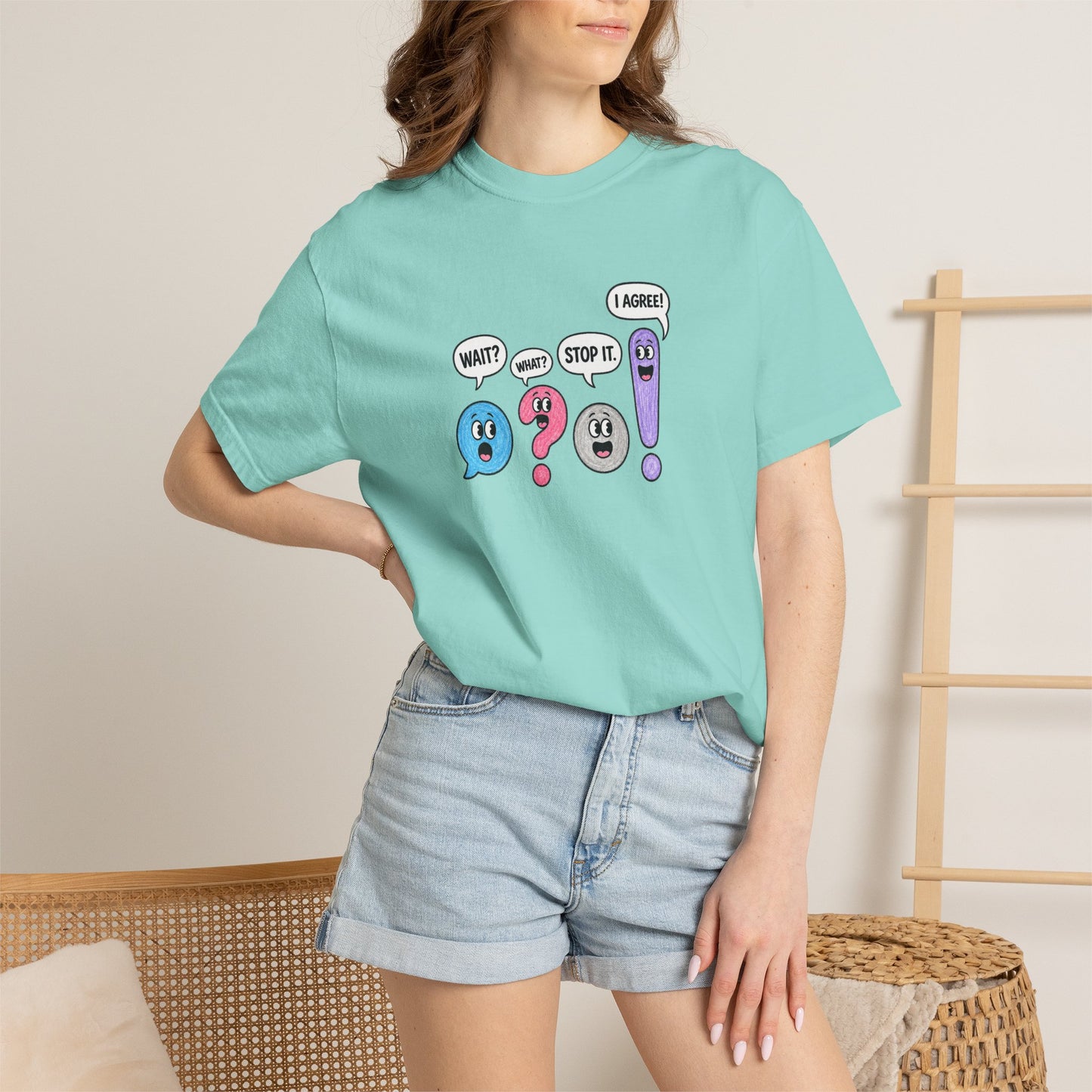 Funny Punctuation Shirt | Teacher Graphic T-Shirt