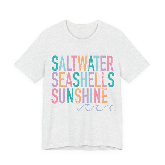Saltwater Seashells Sunshine T-Shirt