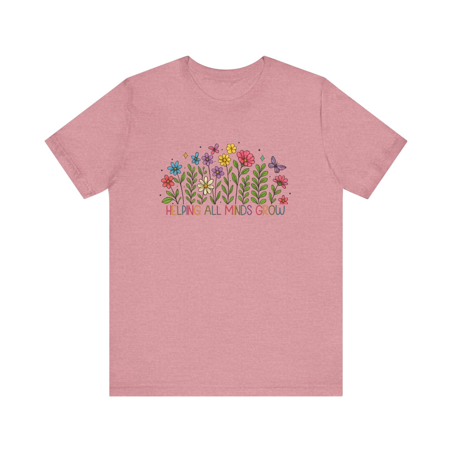 Helping All Minds Grow | Wildflower Tee