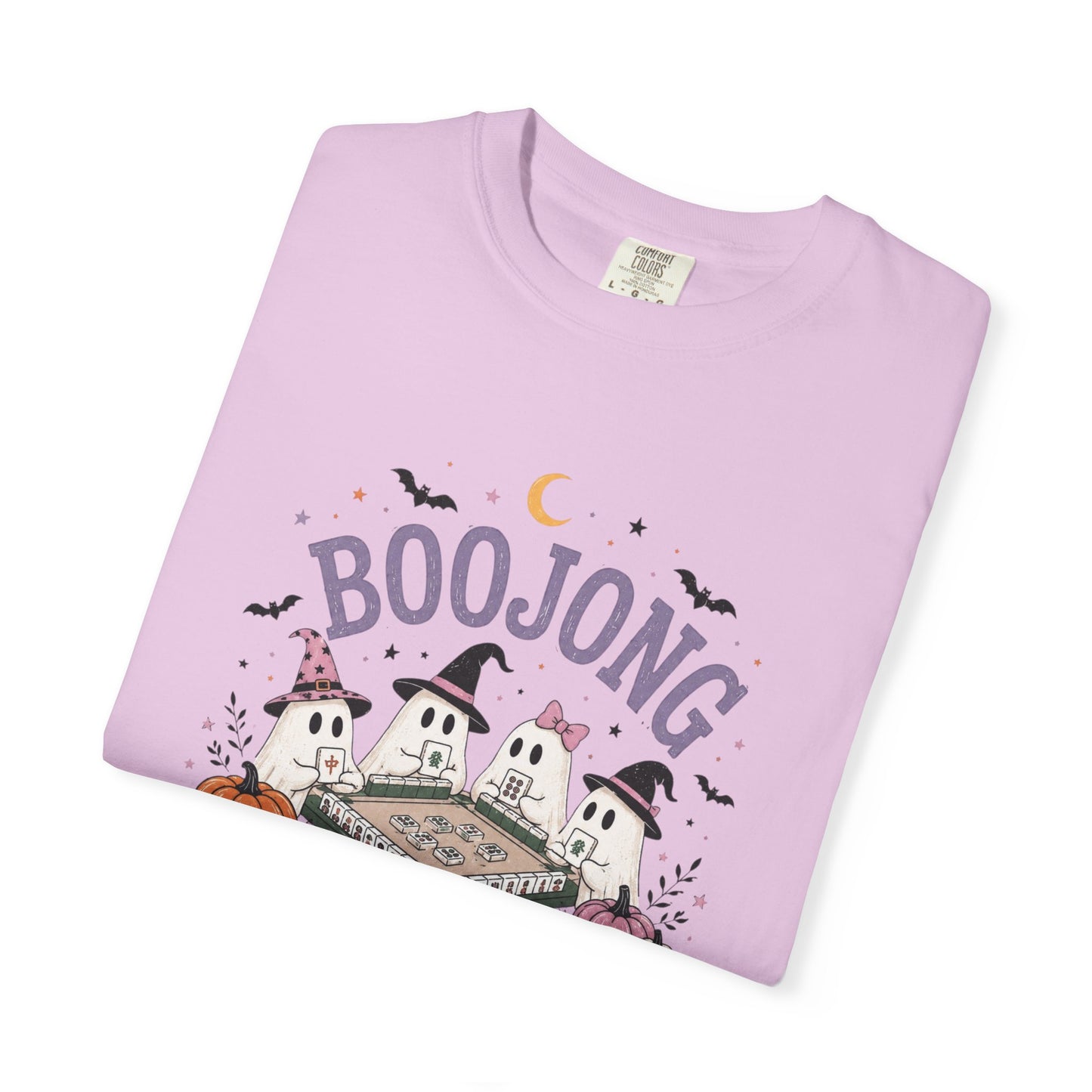 Cute Halloween Mahjong T-Shirt | Comfort Colors Ghost Mahjong Tee