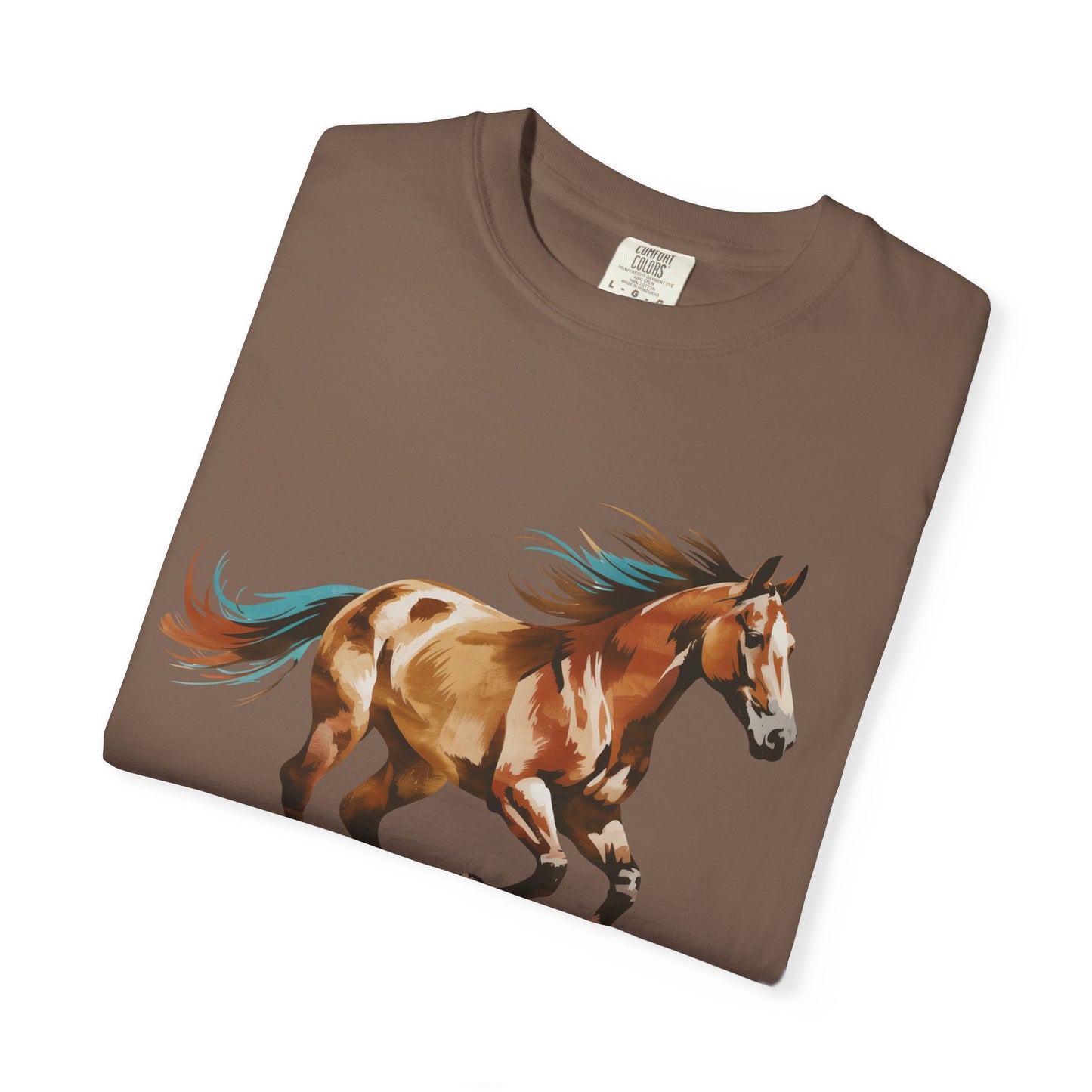 Painted  Western Horse Graphic Shirt