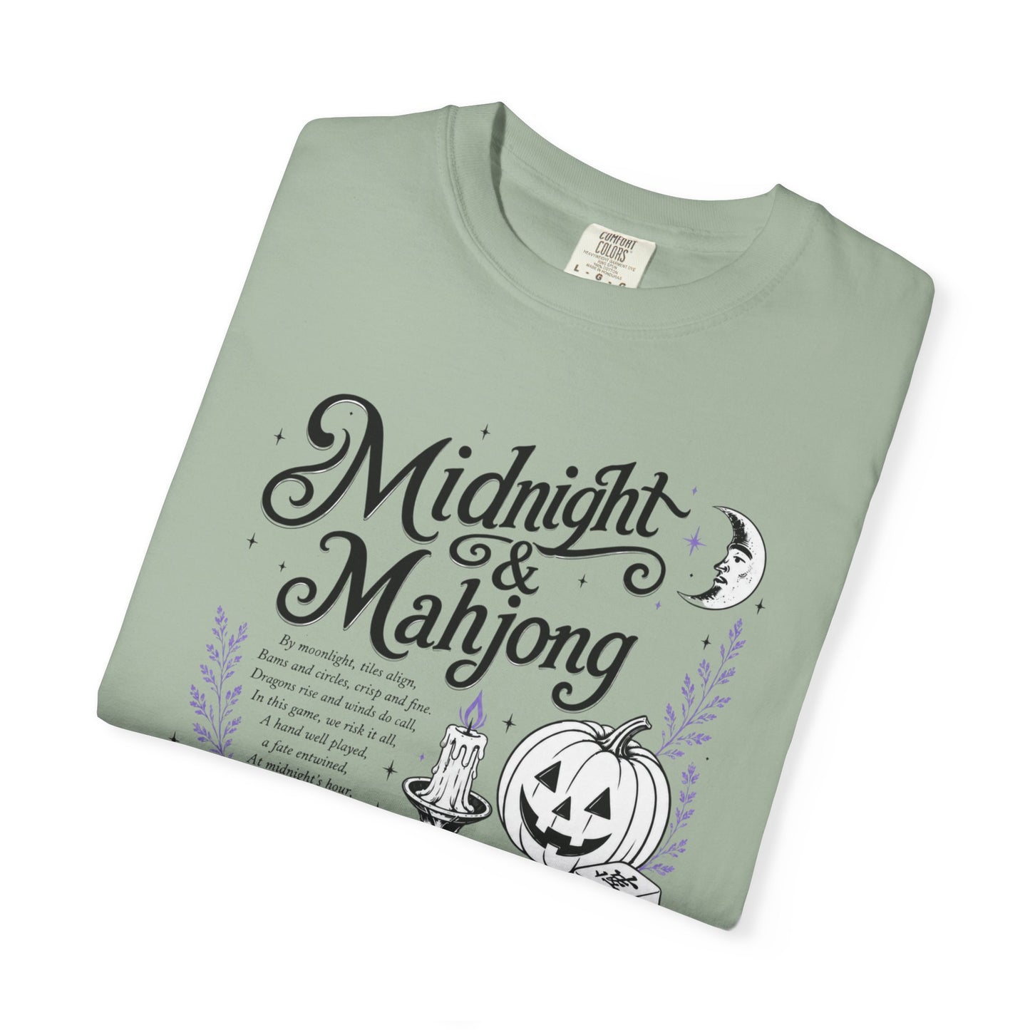 Midnight & Mahjong T-Shirt | Halloween Mahjong Shirt