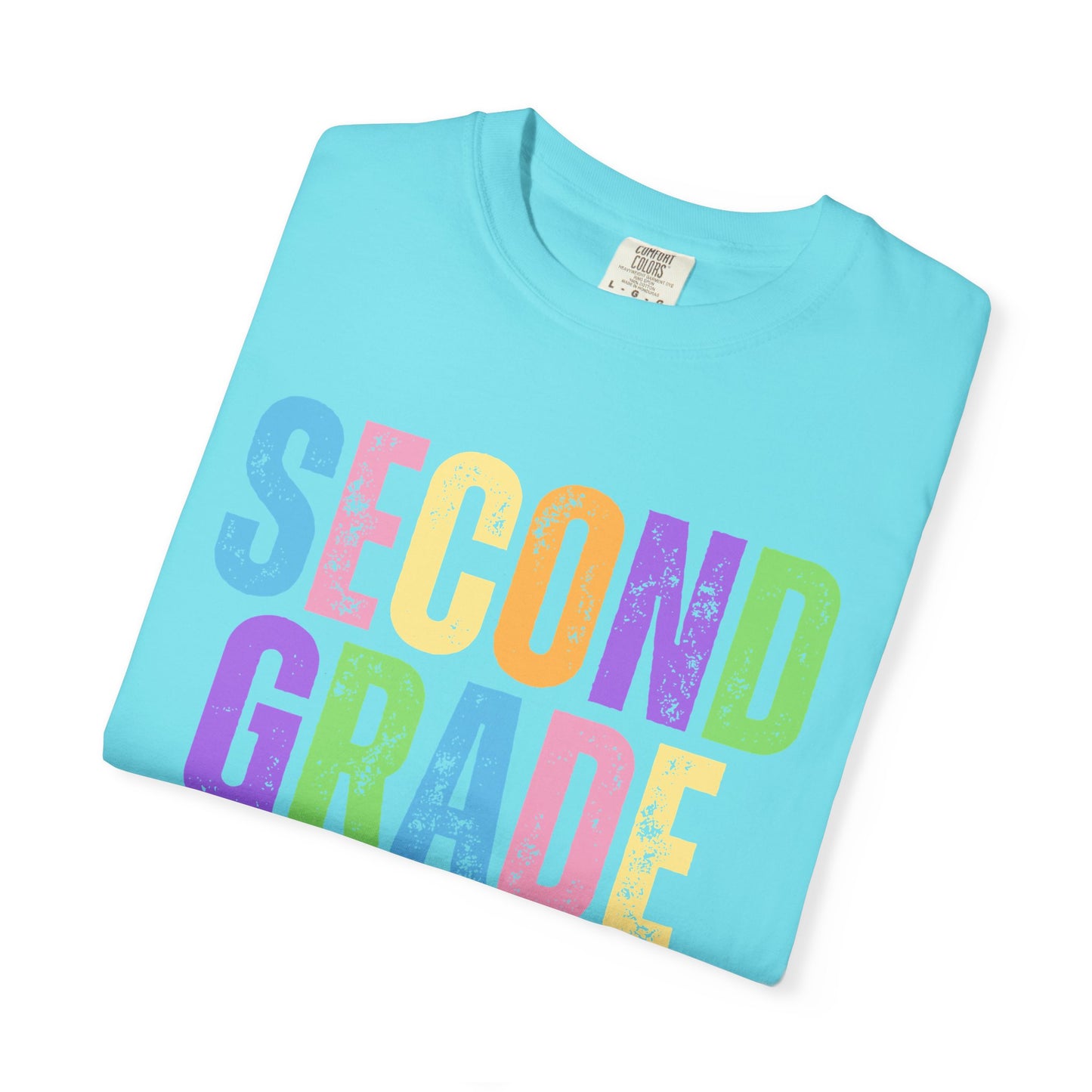 Second Grade  Comfort Colors® T-Shirt | Grade Level Teacher Shirt