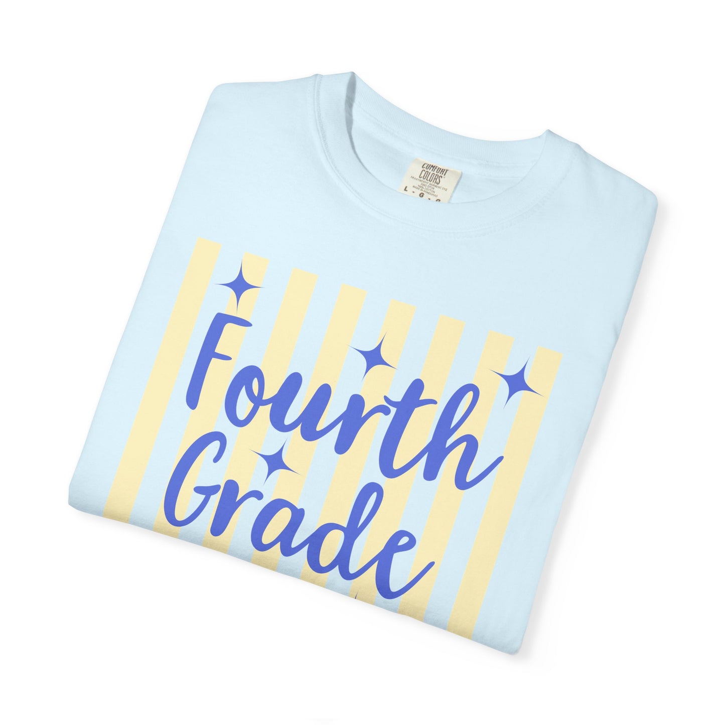 Personalized Fourth Grade Teacher Shirt | Custom Matching Fourth Grade Teacher Comfort Colors T-Shirt