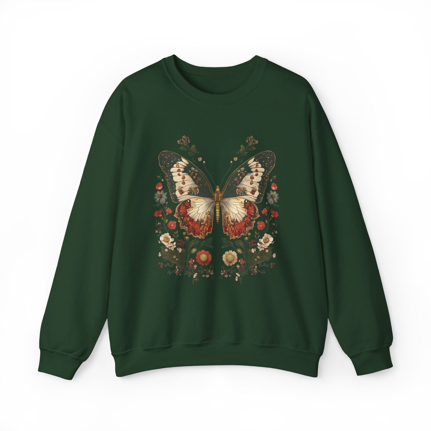 Supported to Soar Butterfly Crewneck Sweatshirt