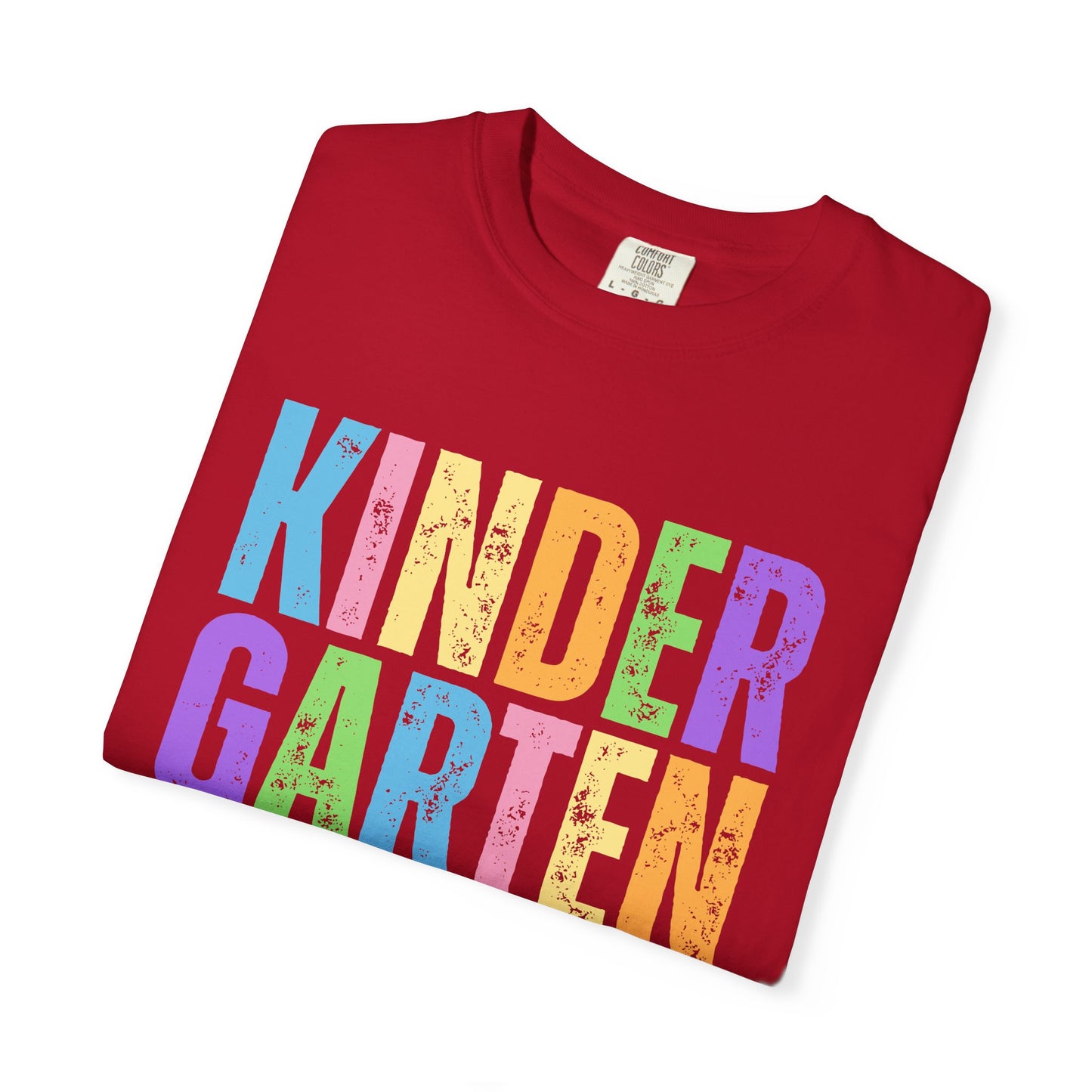 Kindergarten Comfort Colors® T-Shirt | Grade Level Teacher Shirt