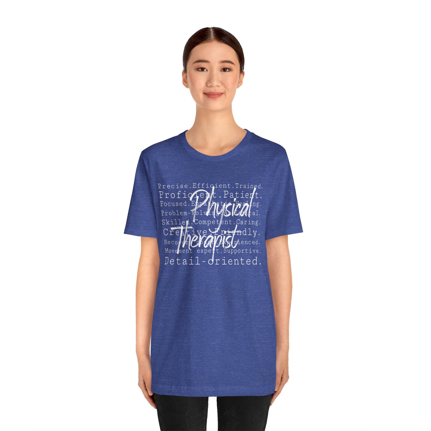 Physical Therapist Word Art Short Sleeve Unisex T-Shirt