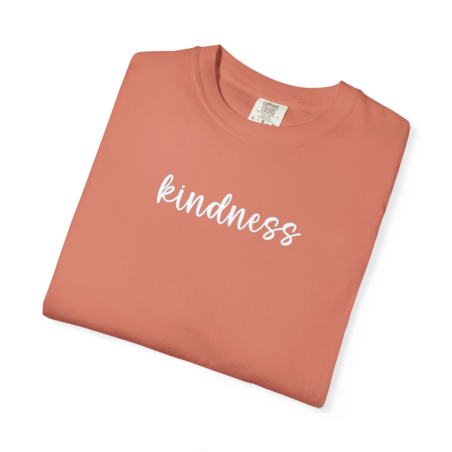 Kindness Script Tee – Comfort Colors 100% Cotton Shirt