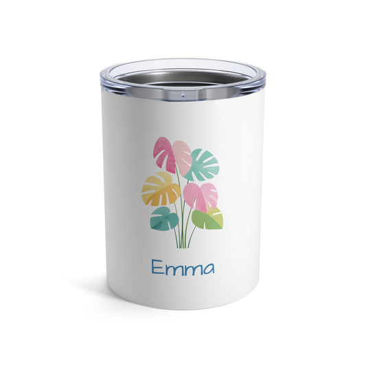 Personalized Summer Fun Stainless Steel Tumbler | Custom Name 10oz Insulated Cup