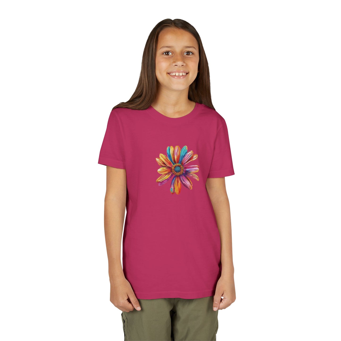 Radiant Bloom Youth Short Sleeve T-Shirt