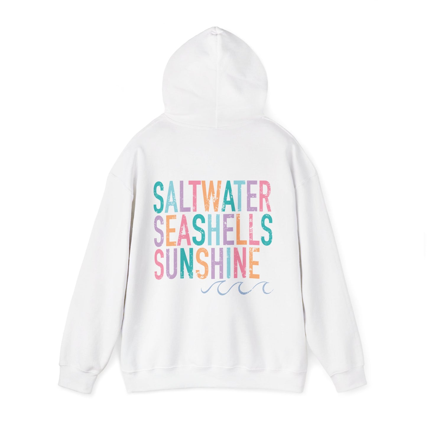 Saltwater Seashells Sunshine Hoodie