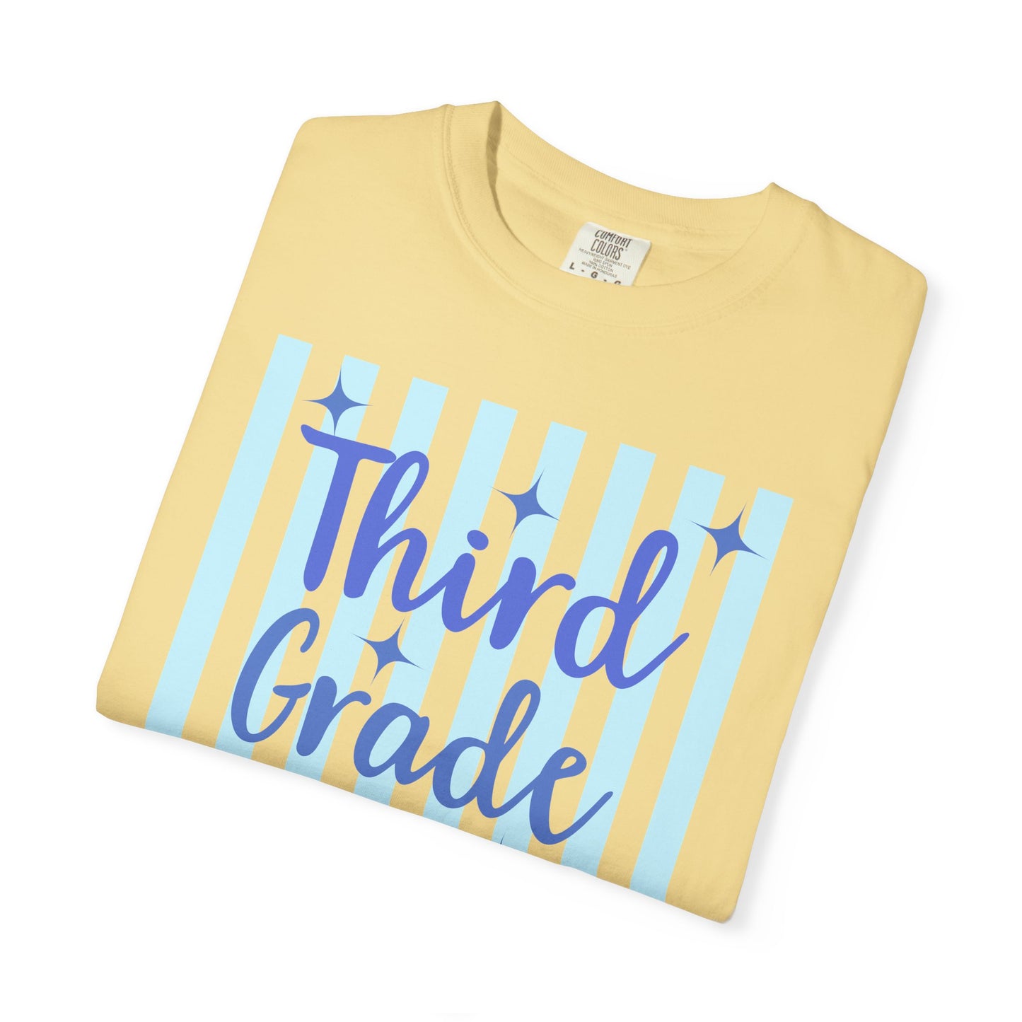 Personalized Third Grade Teacher Shirt | Custom Matching Third Grade Teacher Comfort Colors T-Shirt