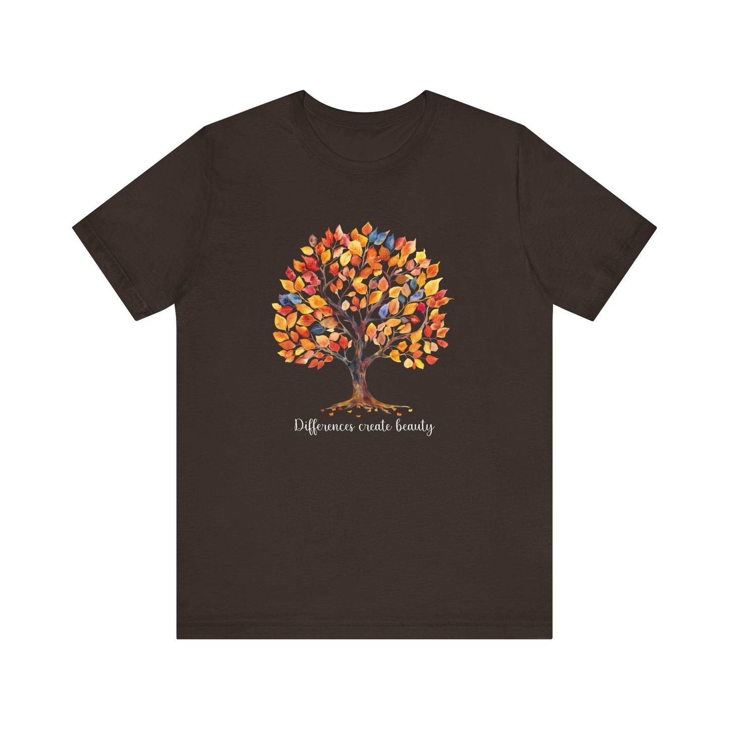 Fall Tree of Belonging T-Shirt | Bella Canvas Soft Short Sleeve Tee