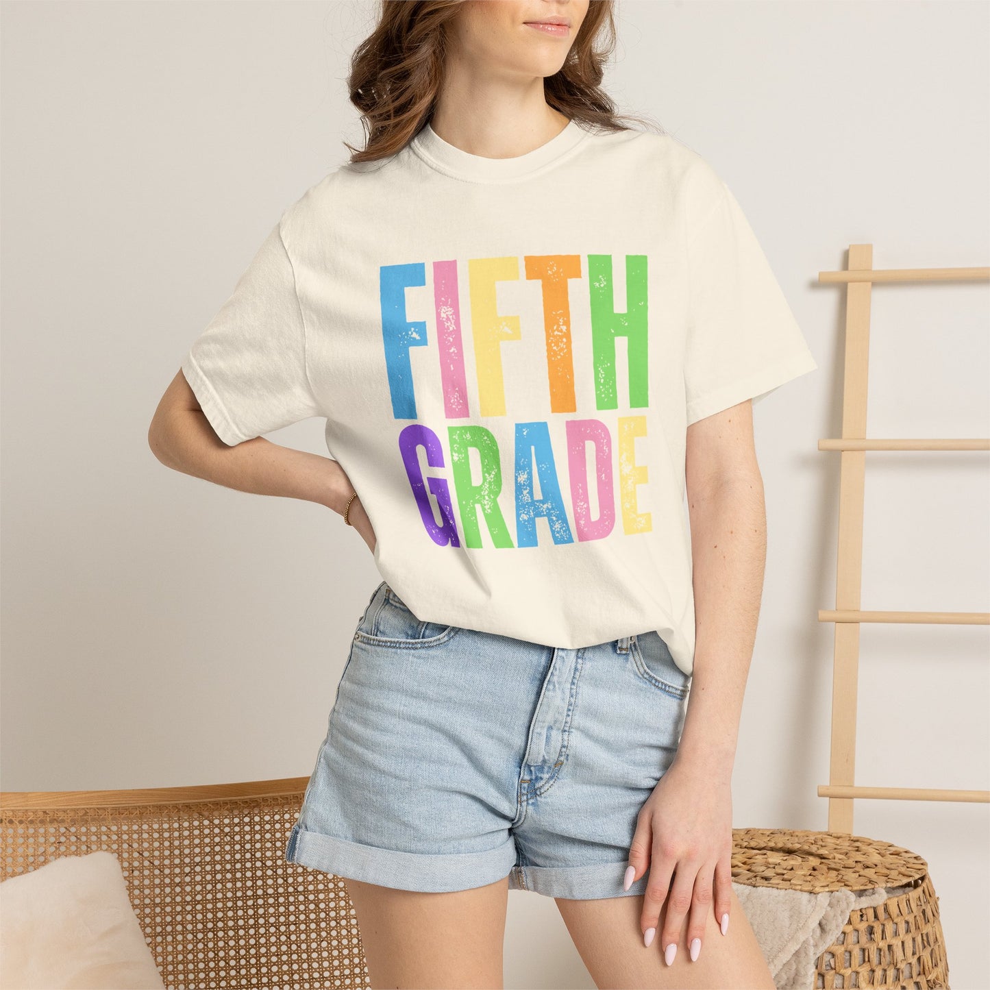 Copy of First Grade Comfort Colors® T-Shirt | Grade Level Teacher Shirt