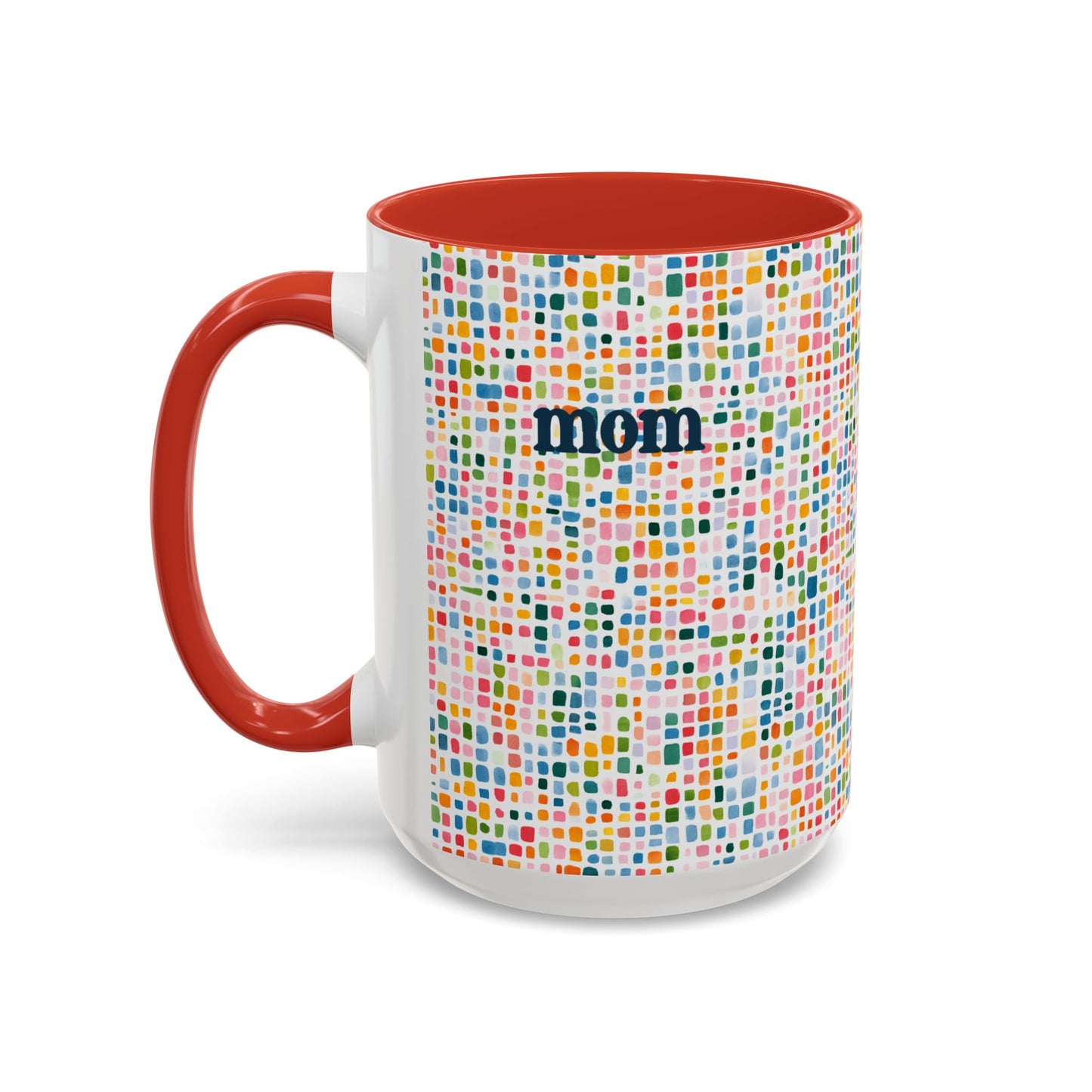 Personalized Colorful Pattern Name Mug(11, 15oz)