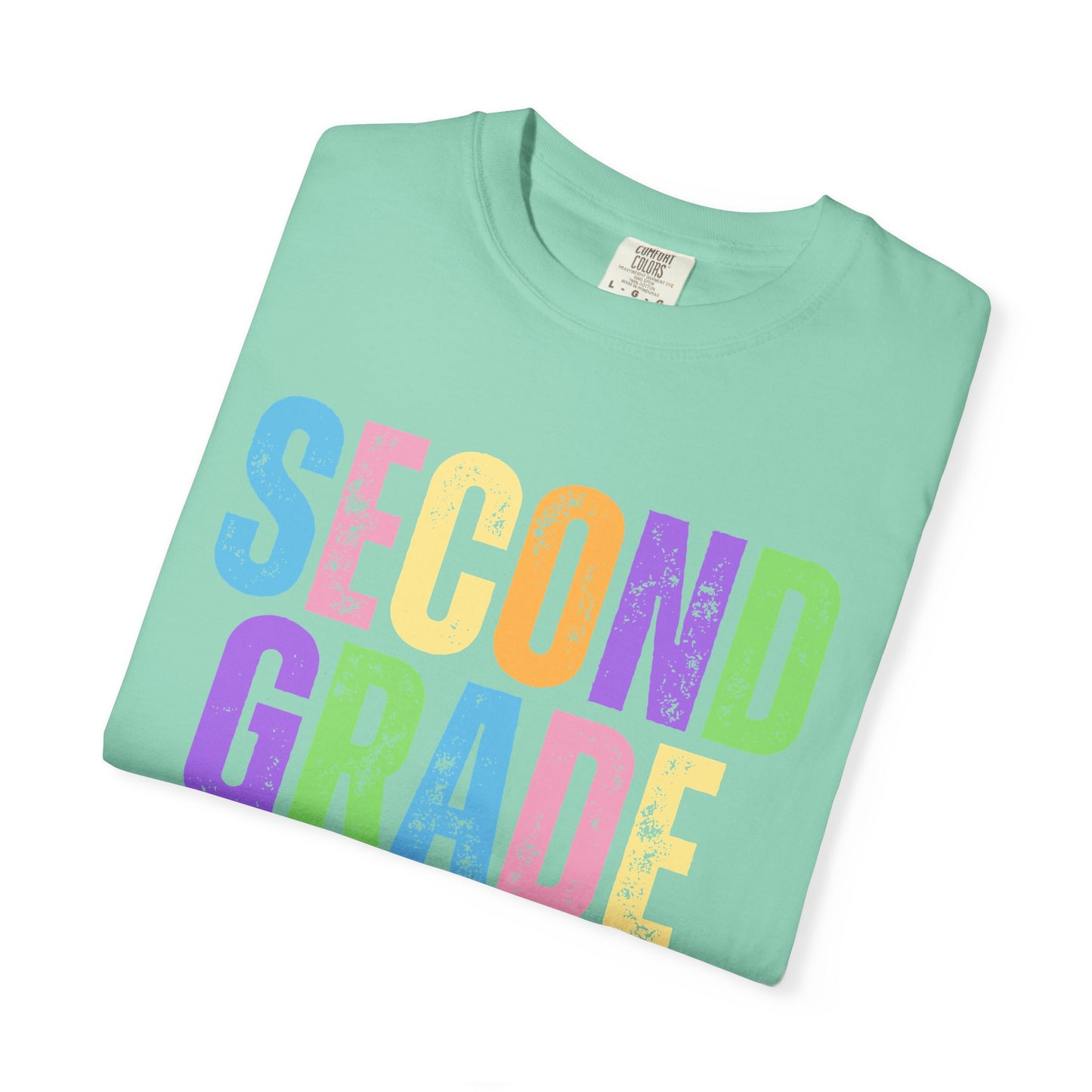 Second Grade  Comfort Colors® T-Shirt | Grade Level Teacher Shirt