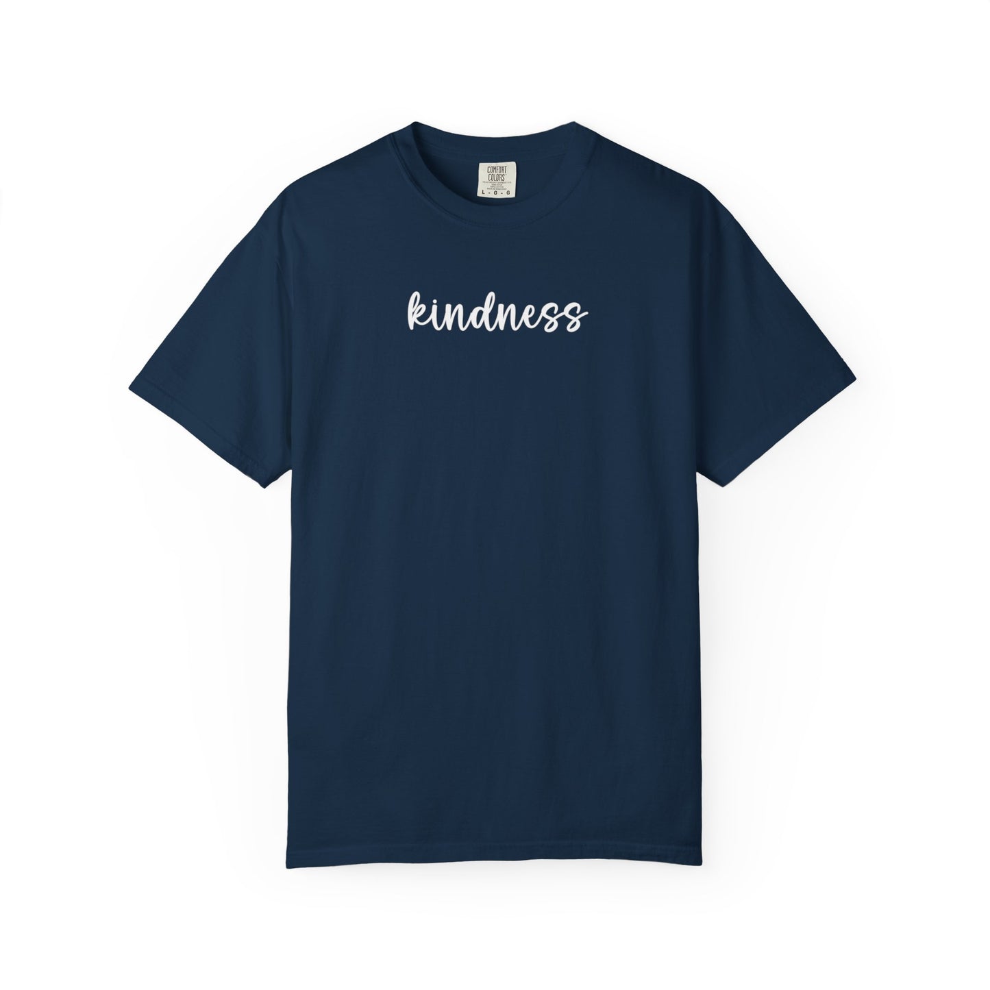 Kindness Script Tee – Comfort Colors 100% Cotton Shirt