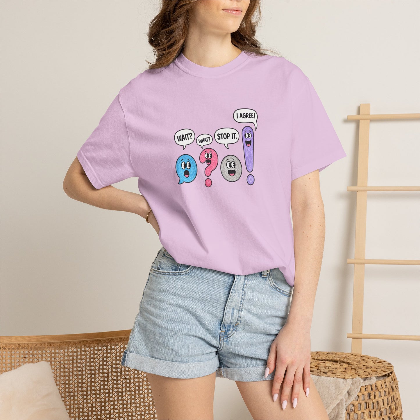 Funny Punctuation Shirt | Teacher Graphic T-Shirt