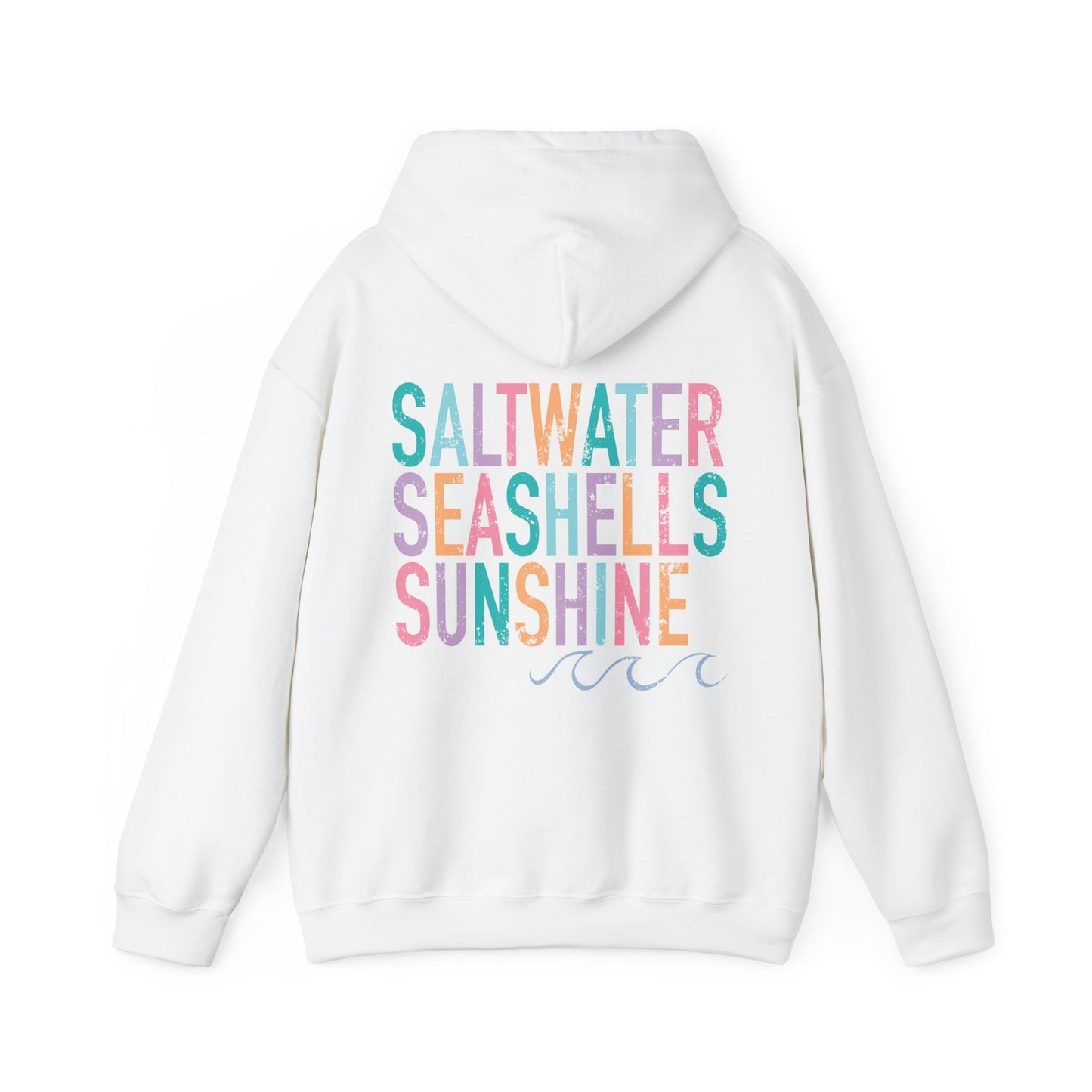 Saltwater Seashells Sunshine Hoodie