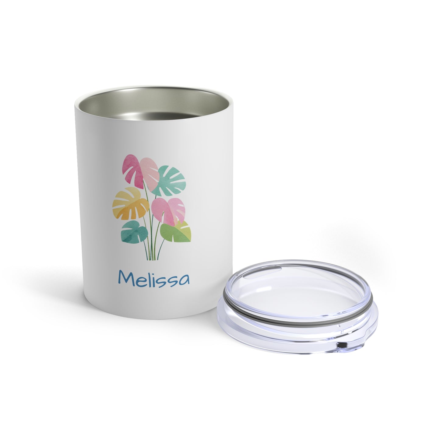 Personalized Summer Fun Stainless Steel Tumbler | Custom Name 10oz Insulated Cup
