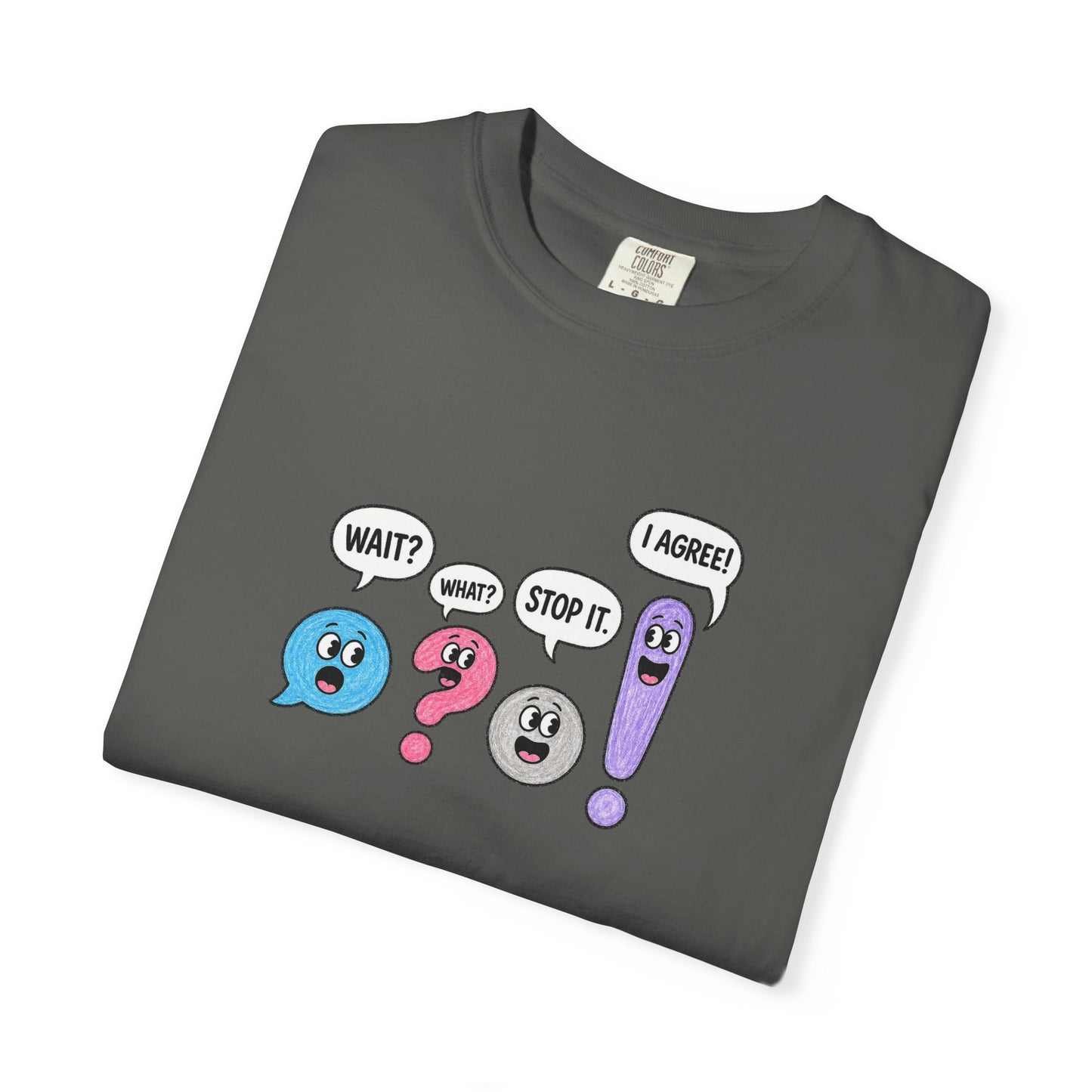 Funny Punctuation Shirt | Teacher Graphic T-Shirt