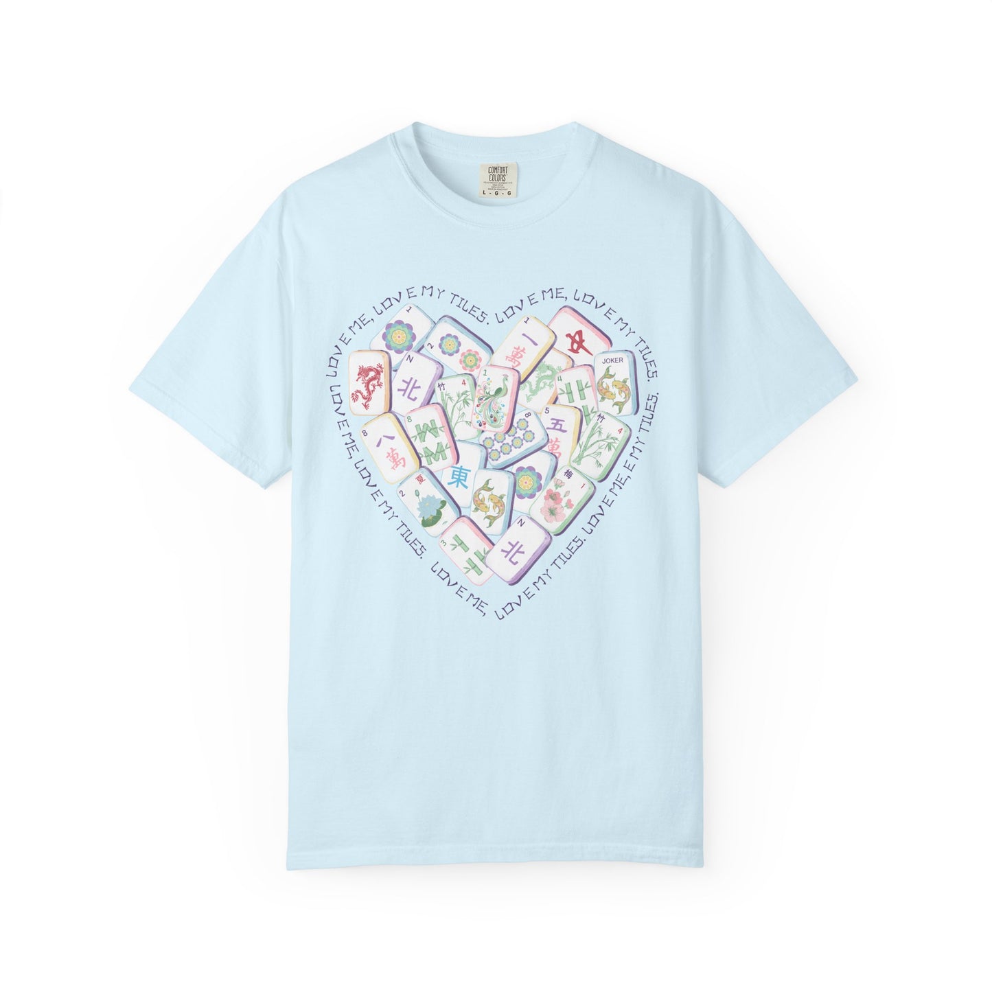 Mahjong Heart Comfort Colors T-Shirt