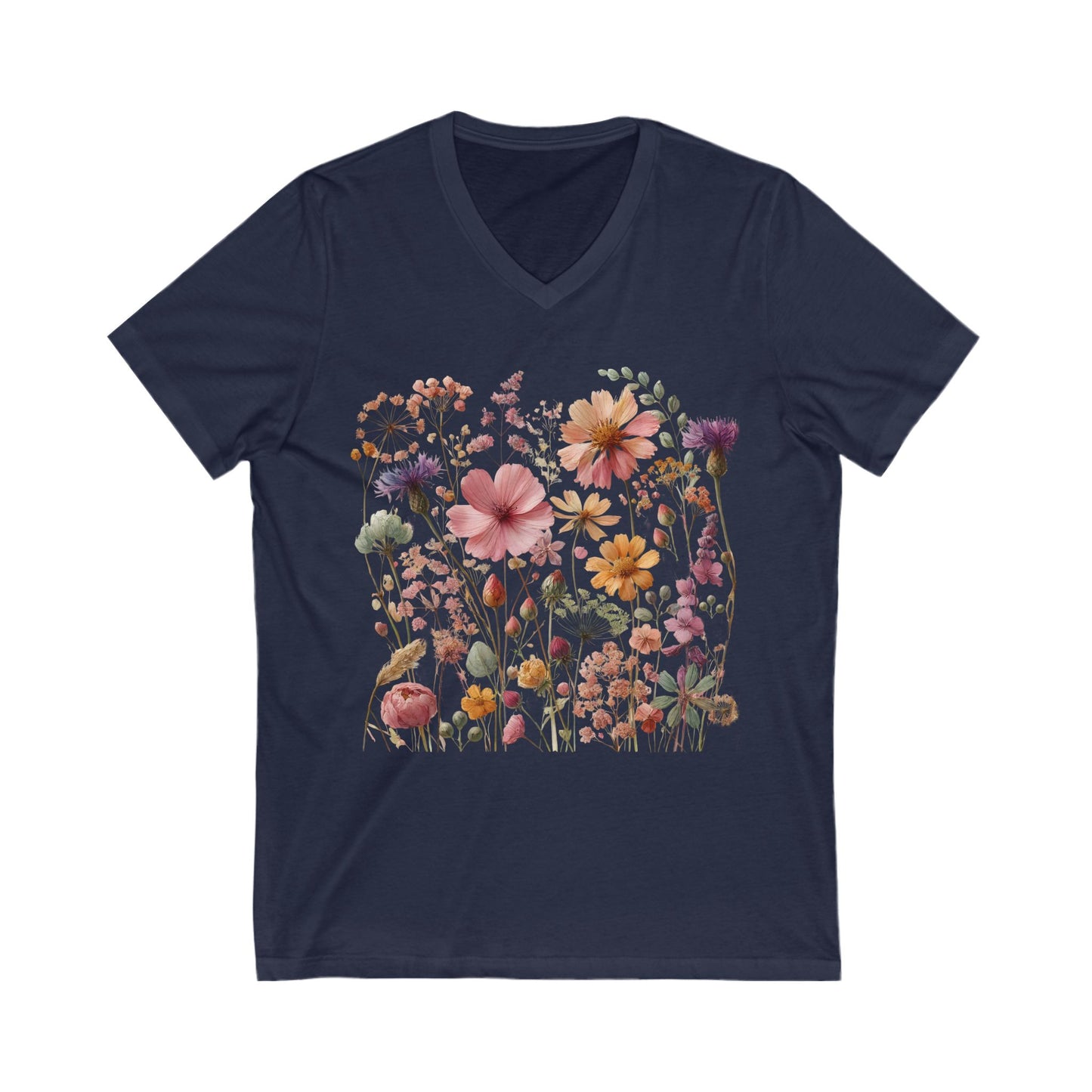 Open Meadow Wildflower V-Neck – Meadow Mix