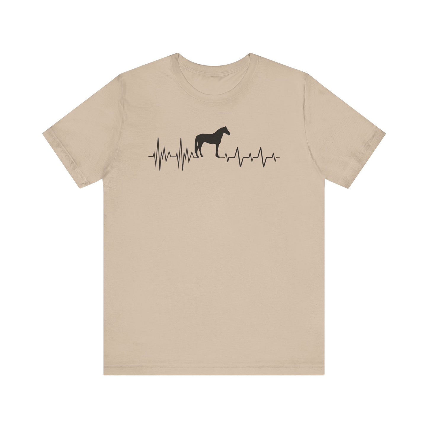Regulated by Horses: Heartbeat Tee | Adult Shortsleeve