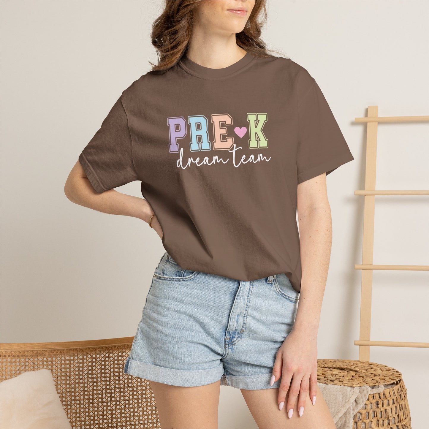 Pre-K Dream Team Comfort Colors® Teacher Shirt | Grade Level Teacher T-Shirt