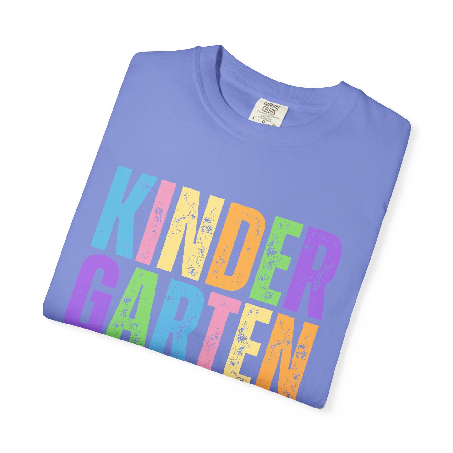 Kindergarten Comfort Colors® T-Shirt | Grade Level Teacher Shirt