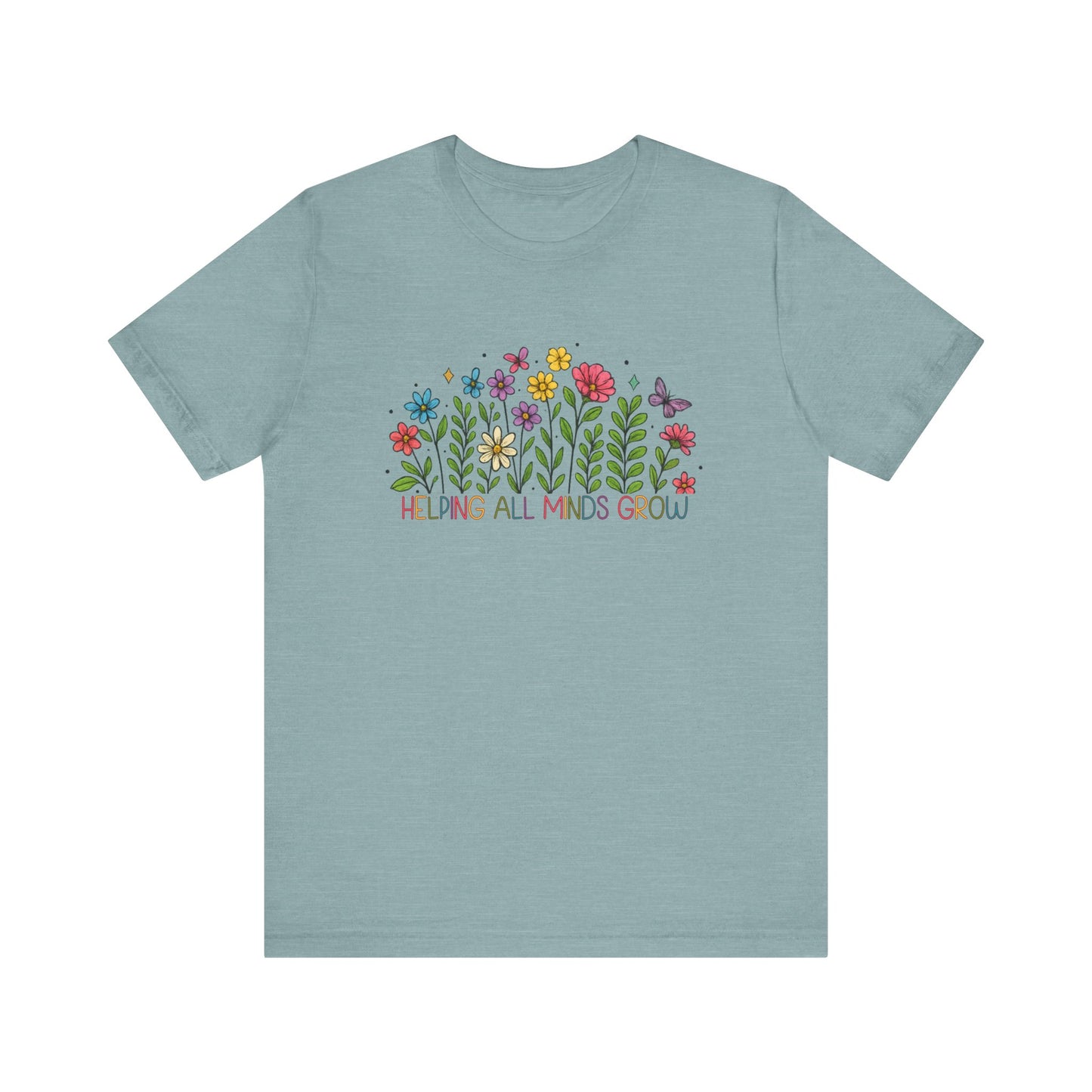 Helping All Minds Grow | Wildflower Tee