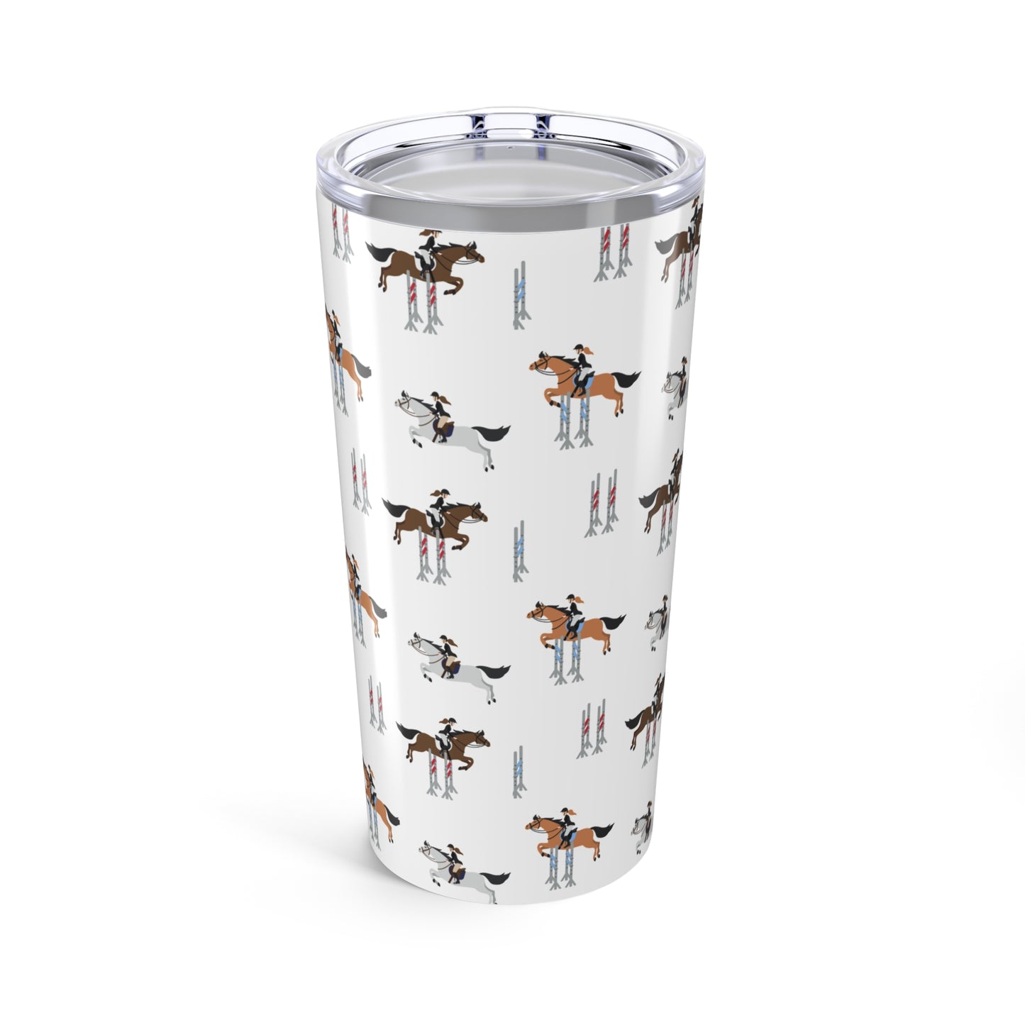 Personalized Show Jumper 20oz Stainless Steel Tumbler