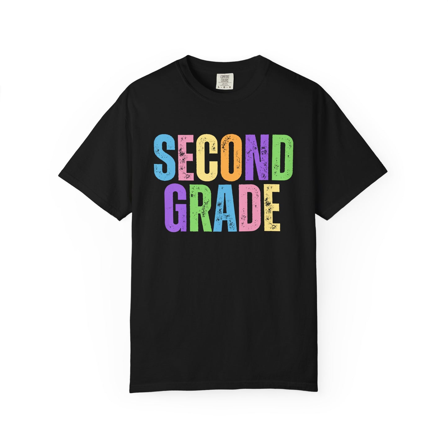 Second Grade  Comfort Colors® T-Shirt | Grade Level Teacher Shirt