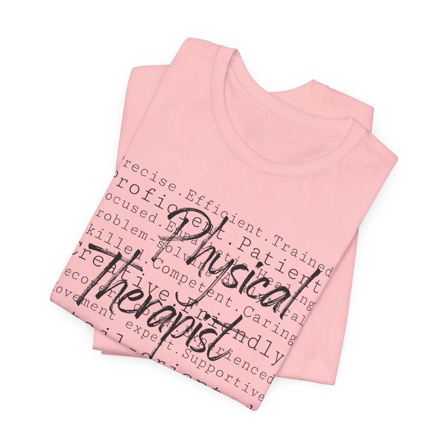 Physical Therapist Word Art Short Sleeve Unisex T-Shirt