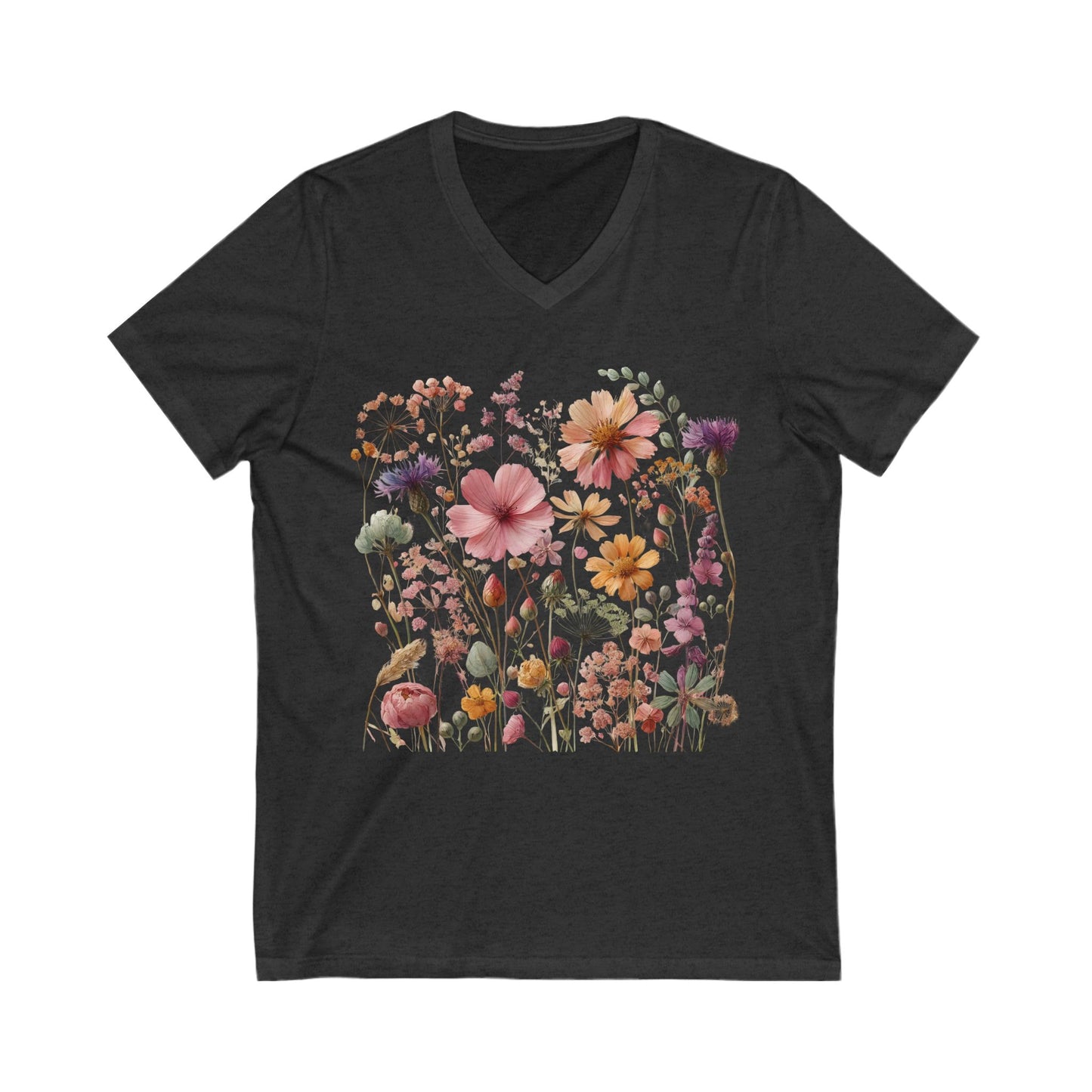 Open Meadow Wildflower V-Neck – Meadow Mix