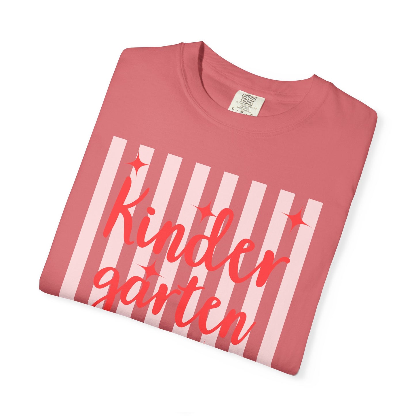 Personalized Kindergarten Teacher Shirt | Custom Matching Kindergarten Teacher Comfort Colors T-Shirt