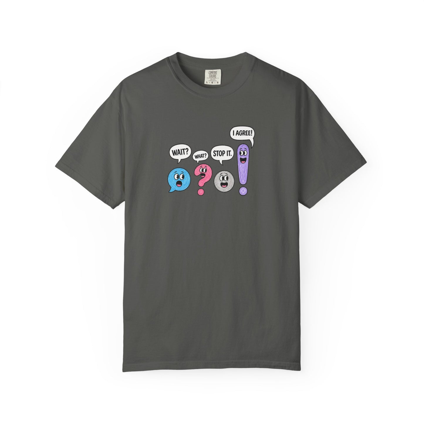 Funny Punctuation Shirt | Teacher Graphic T-Shirt