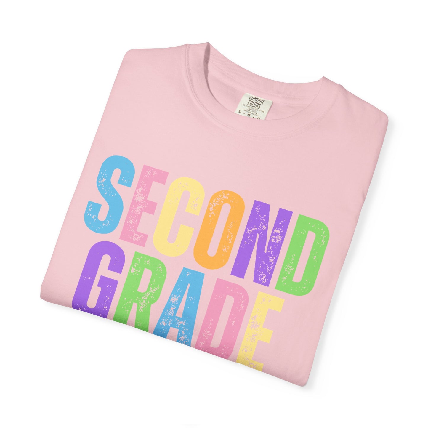 Second Grade  Comfort Colors® T-Shirt | Grade Level Teacher Shirt