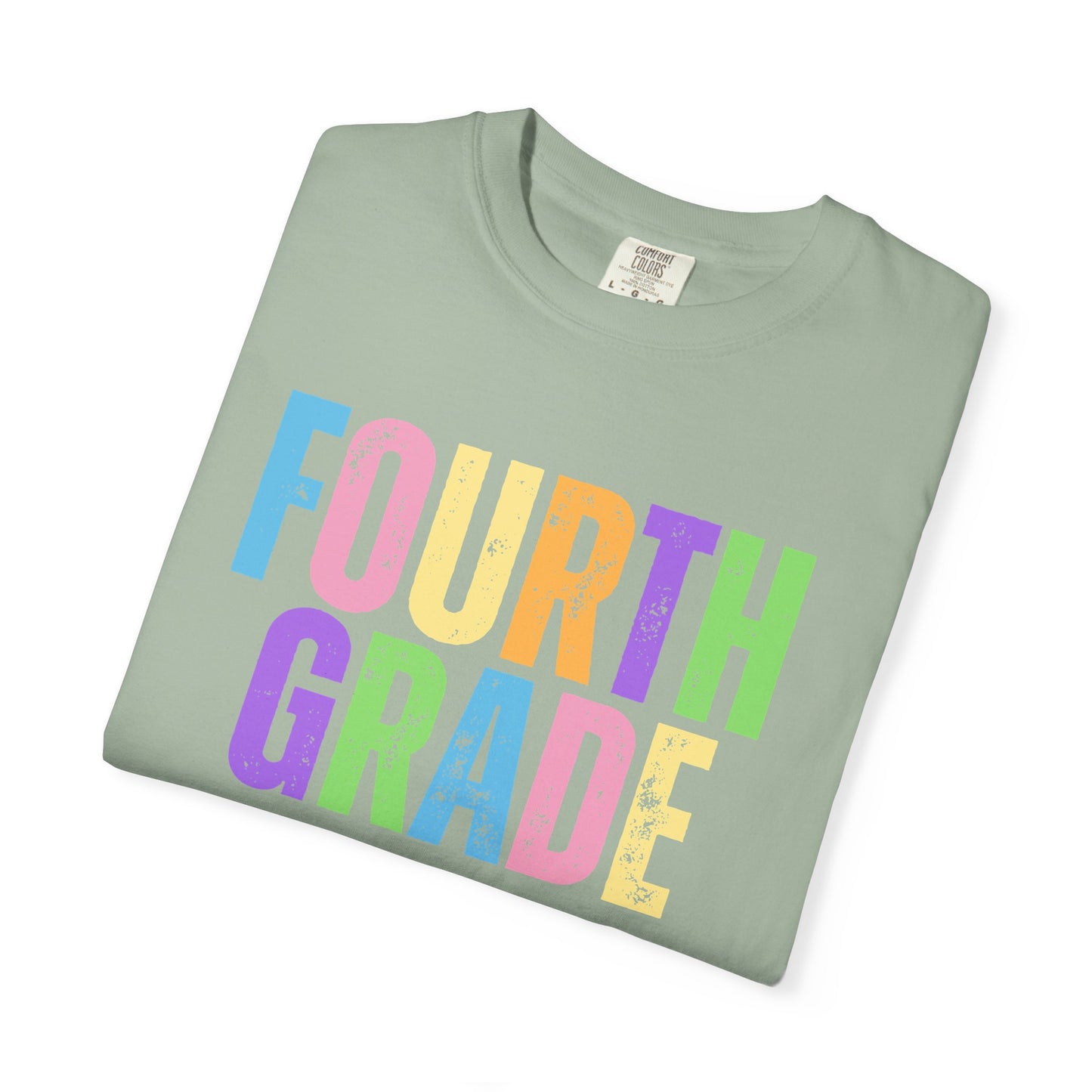 Fourth Grade Comfort Colors® T-Shirt | Grade Level Teacher Shirt