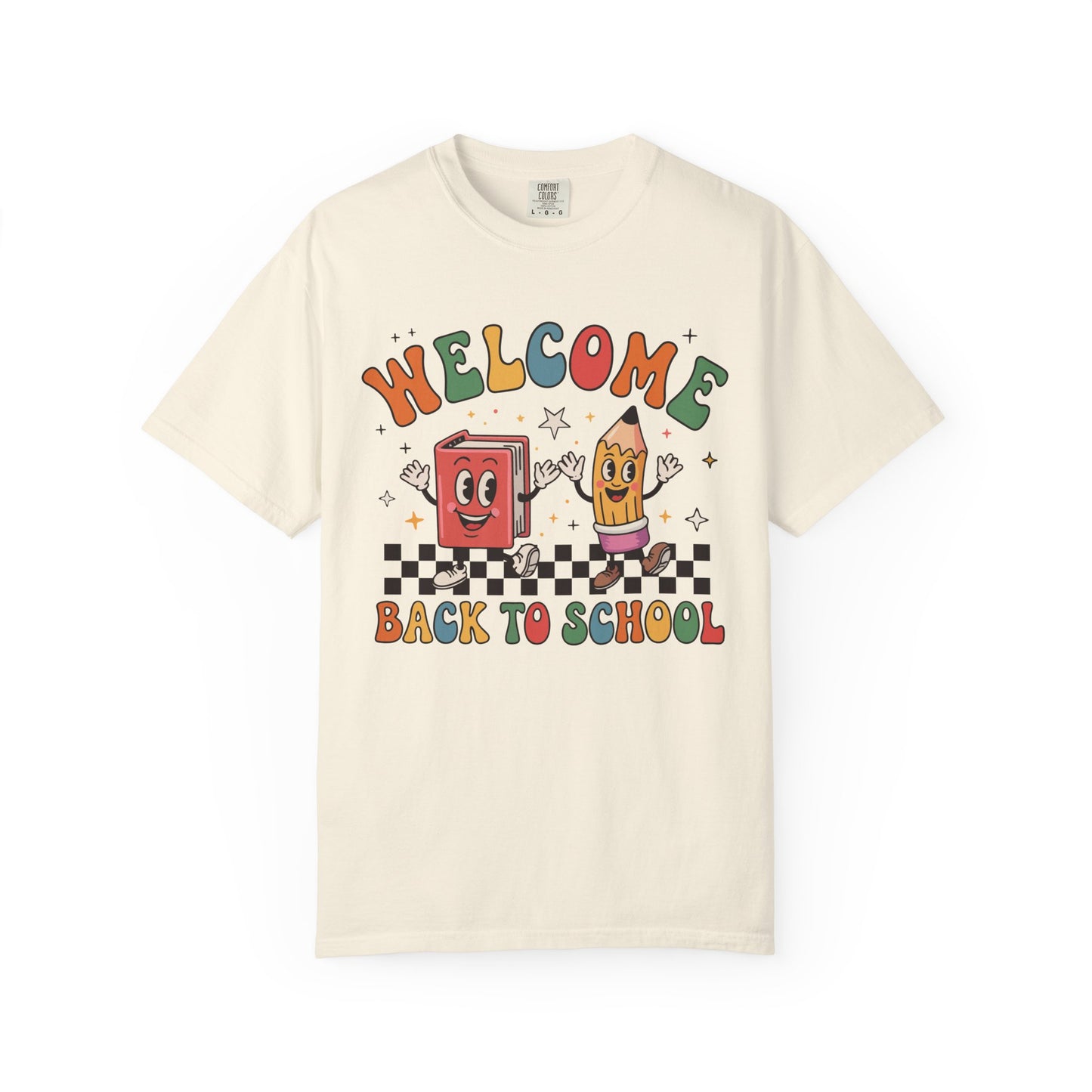 Retro Welcome Back to School Comfort Colors® T-Shirt