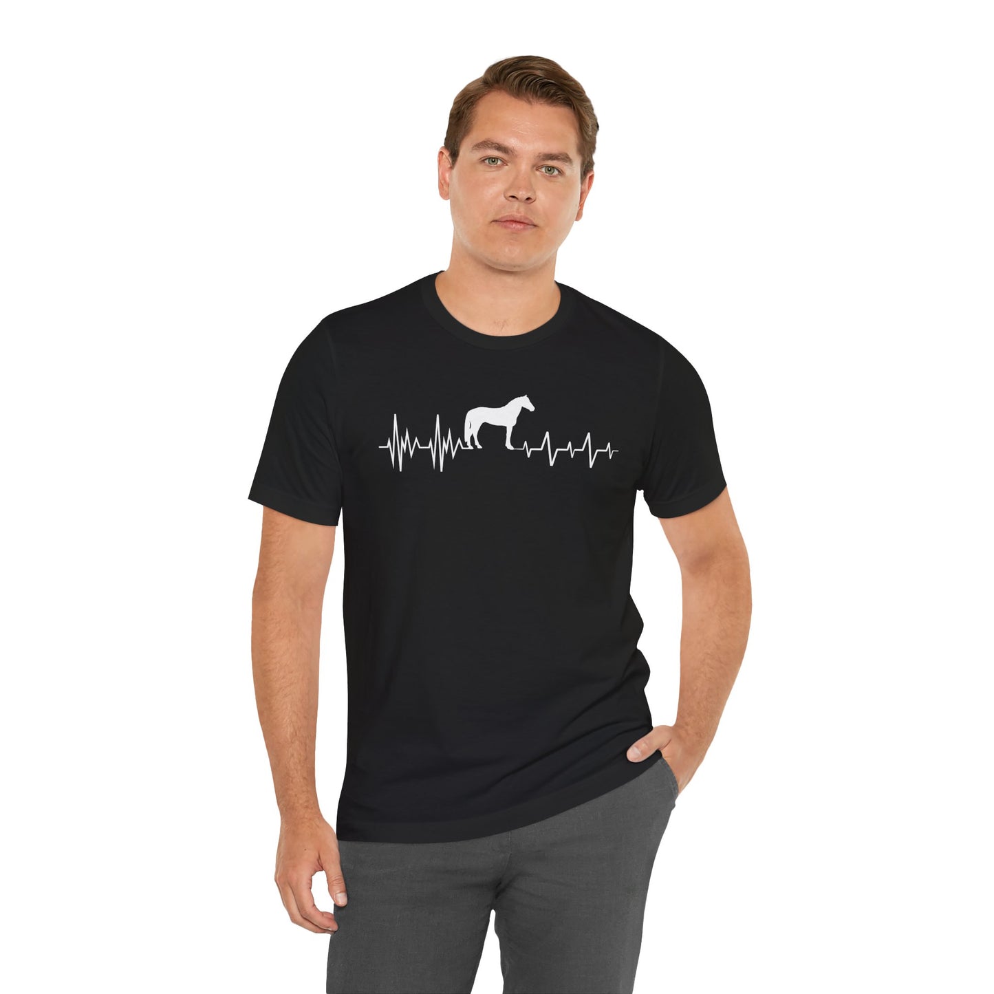 Regulated by Horses: Heartbeat Tee | Adult Shortsleeve