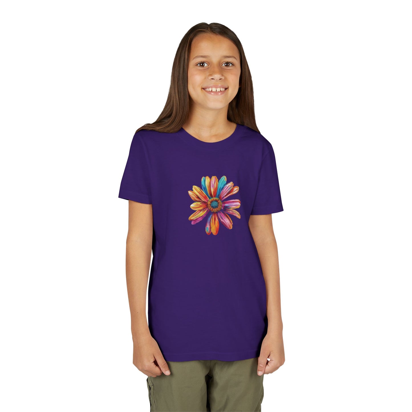 Radiant Bloom Youth Short Sleeve T-Shirt