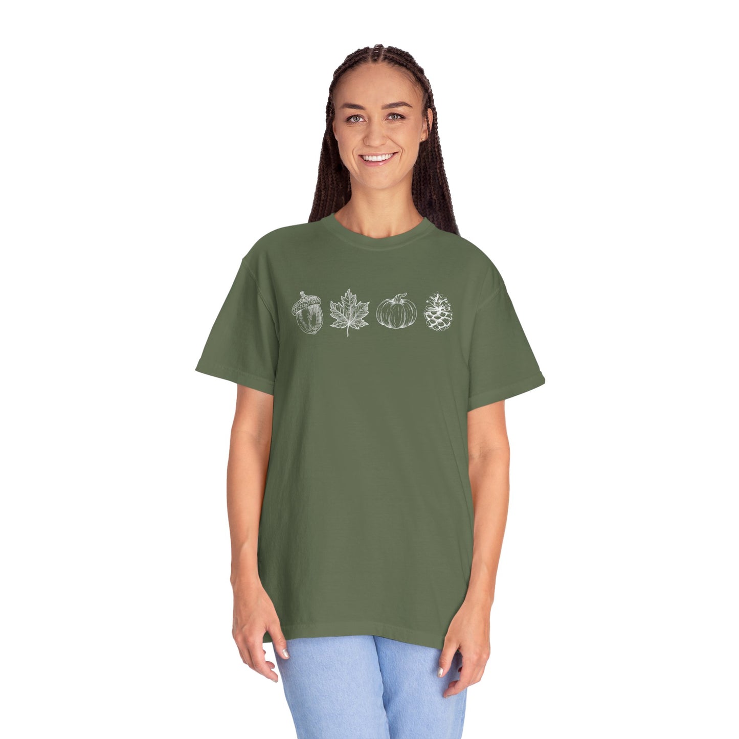 Retro Fall Vibes Tee | Garment-Dyed Comfort Colors T-Shirt